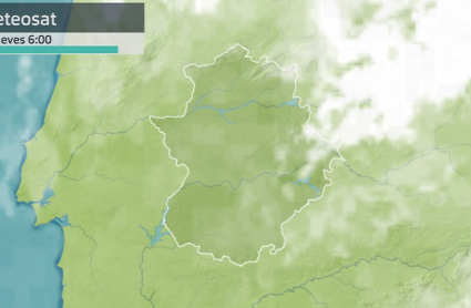 Imagen del satélite Meteosat esta mañana 
