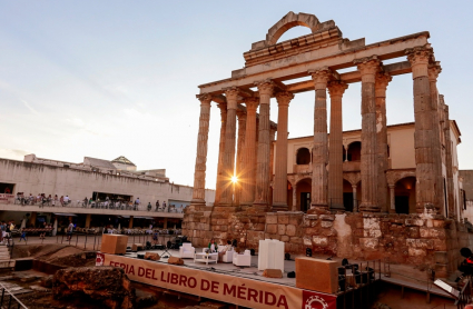 Feria del Libro en el Templo de Diana
