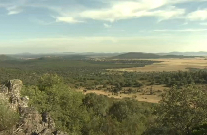 Paraje de Vadeflorez, en Cáceres