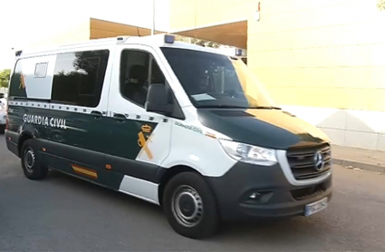 Furgón de la Guardia Civil
