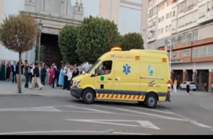 Ambulancia como transporte nupcial