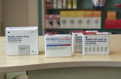 Medicamentos que combinan iburprofeno y codeína afectados por la alerta