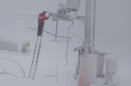 nieve en La covatilla