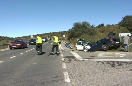 Accidente en Cáceres