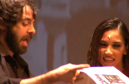 Amarilla e India Martínez en Lorca por Saura