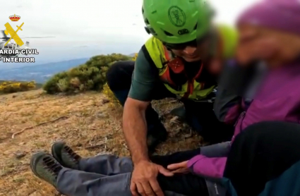 Rescate en Guijo de Santa Bárbara