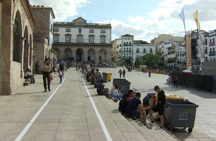 Carril de evacuación.