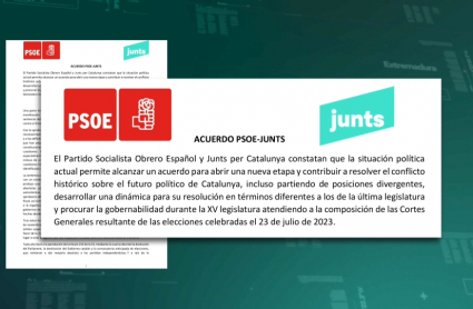 Acuerdo de Psoe y Junts