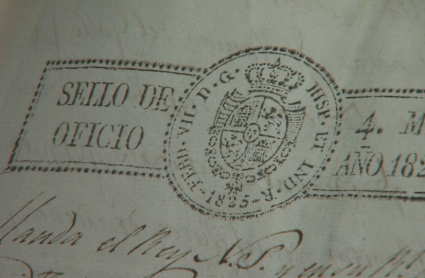 Bando Municipal de 1825 en Cáceres