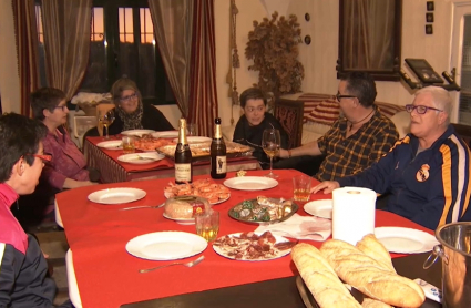 La Nochebuena solidaria de la familia Tovar