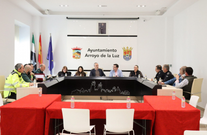 Junta Local de Seguridad en Arroyo de la Luz