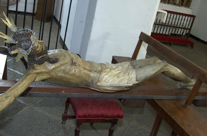 Talla del Cristo del Rosario, de Ribera del Fresno