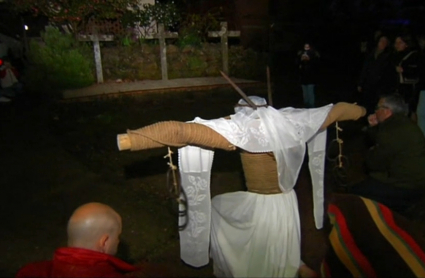 Un empalao salió anoche en Valverde de la Vera 