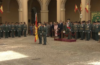 Acto en Badajoz por los 180 años de la Guardia Civil