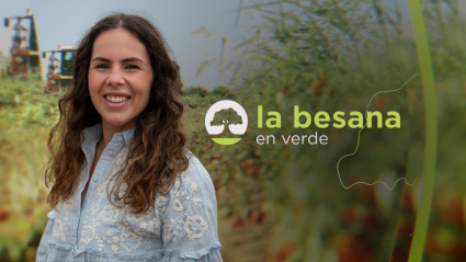 Esmeralda Torres, presentadora de 'La besana en Verde'