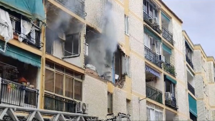 Incendio en vivienda en Badajoz