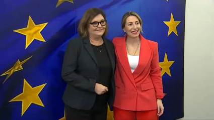 Reunión de la presidenta de la Junta con la comisaria europea