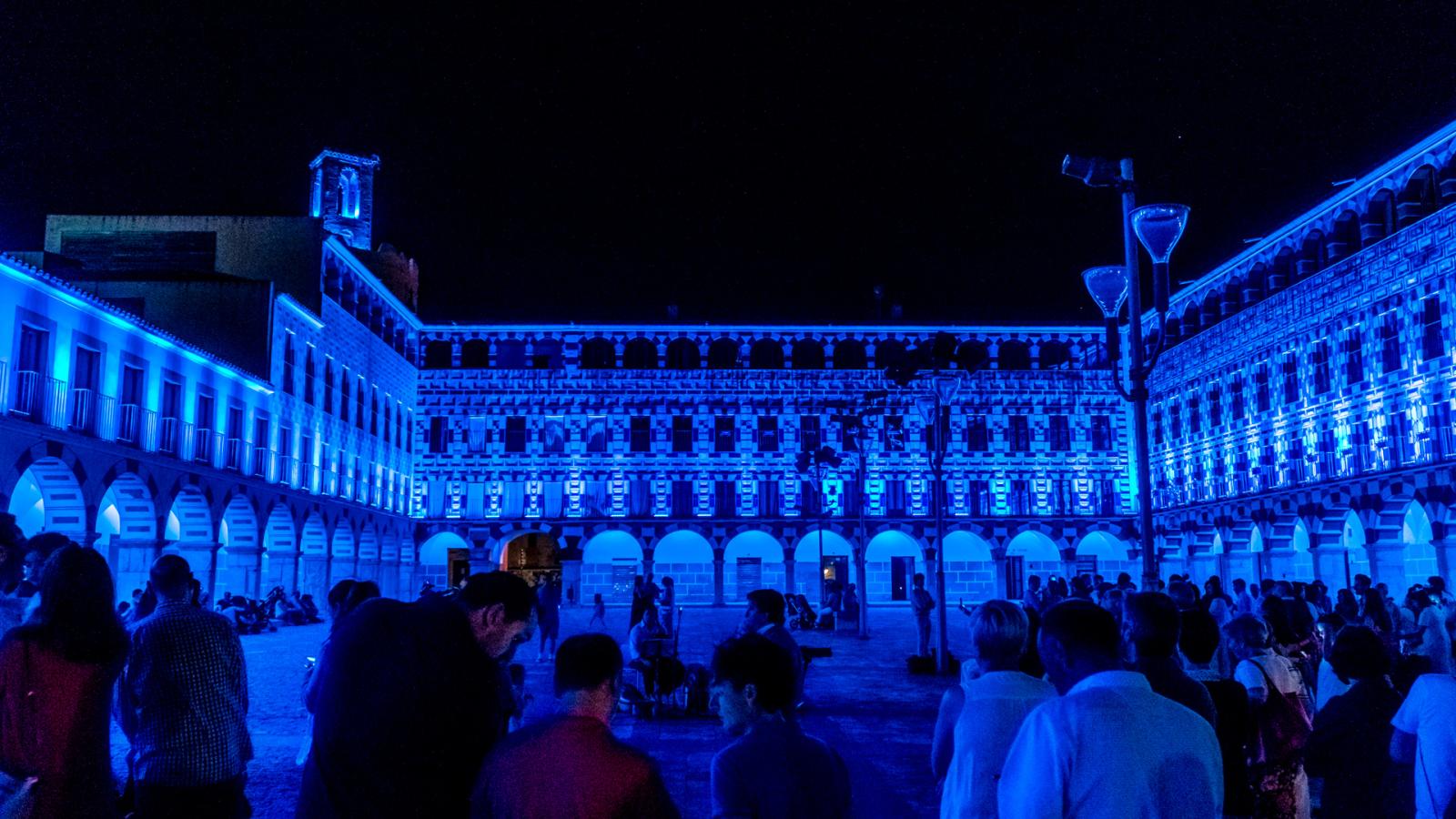 Badajoz, Ciudad Encendida en una imagen de archivo