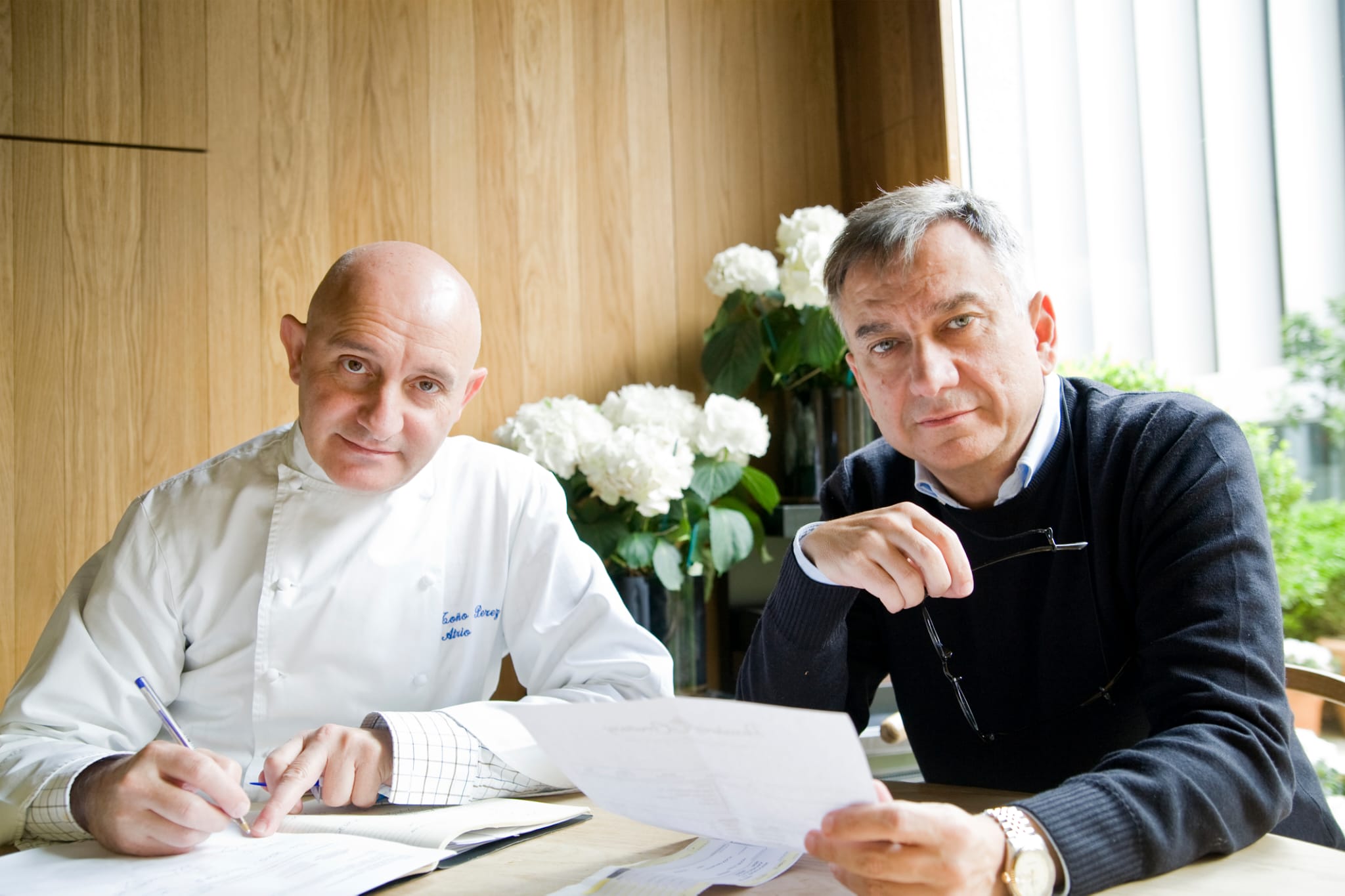 Toño Pérez y José Polo desde Fundación Atrio