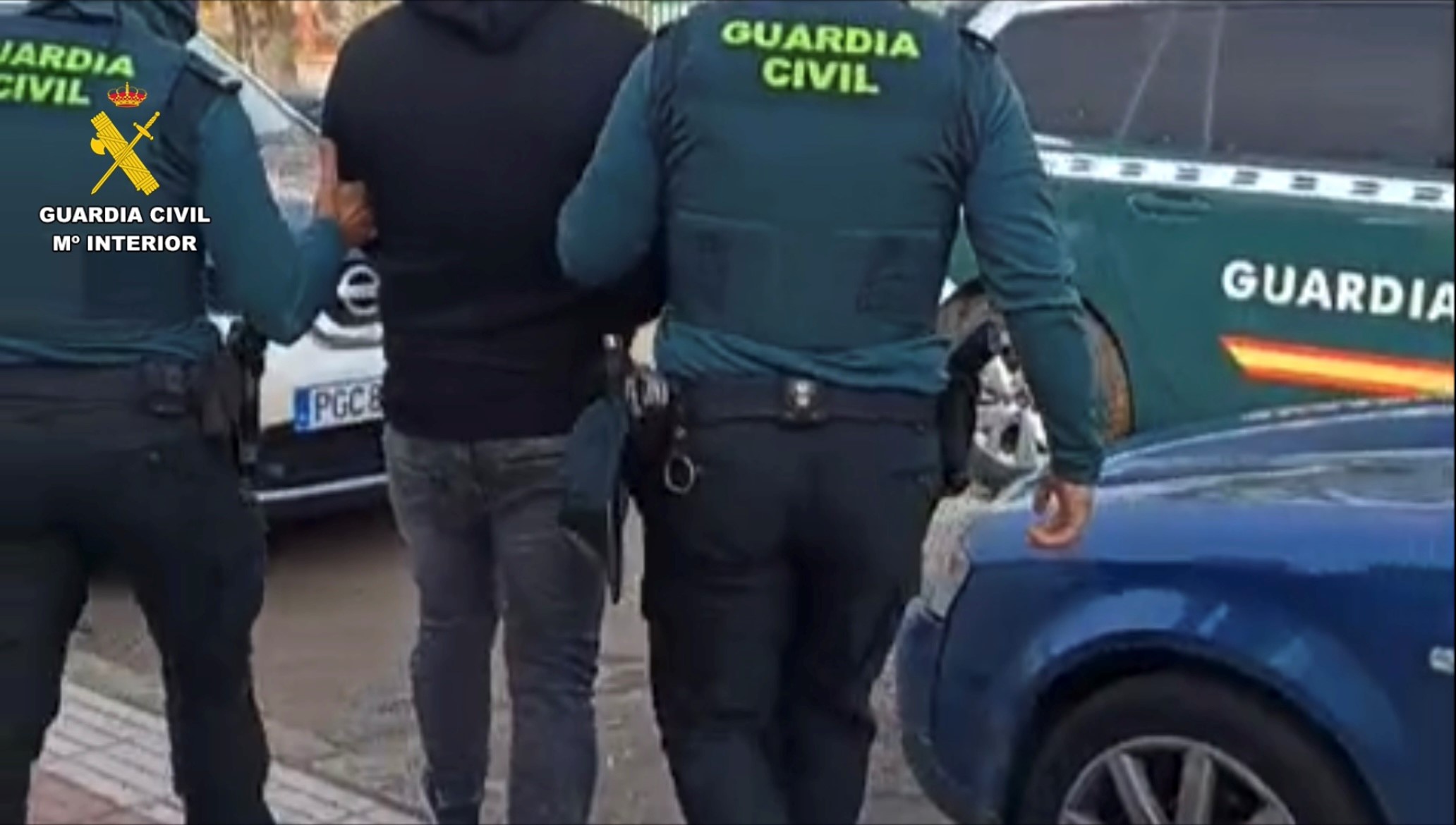 Dos detenidos por robos con el método del 'abrazo cariñoso'