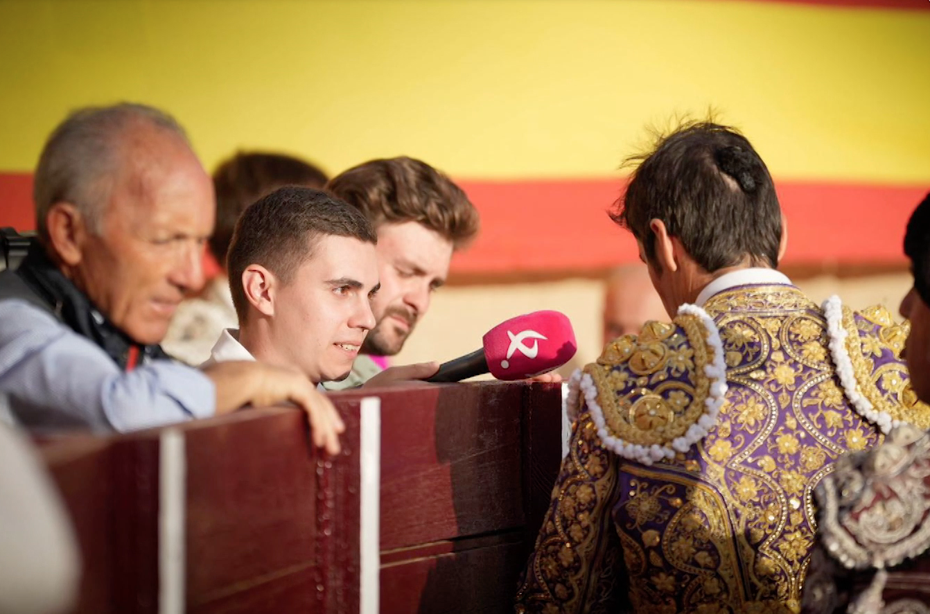 Michel Caceres, Tierra de Toros, Reportero, Canal Extremadura, Juan Bazaga