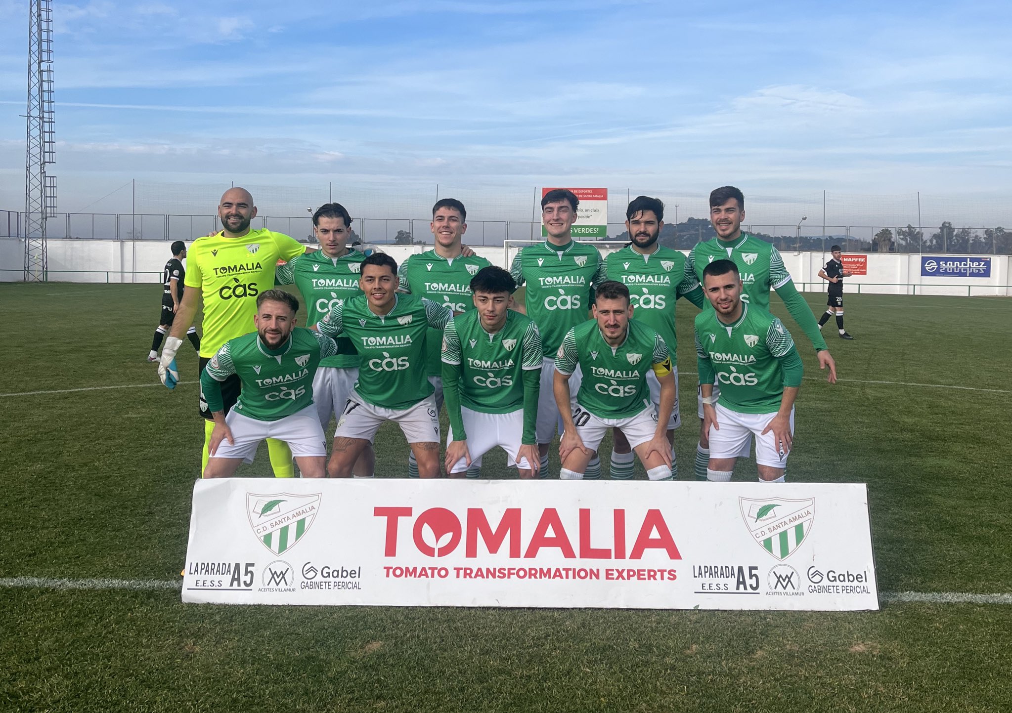 Once titular del Santa Amalia.