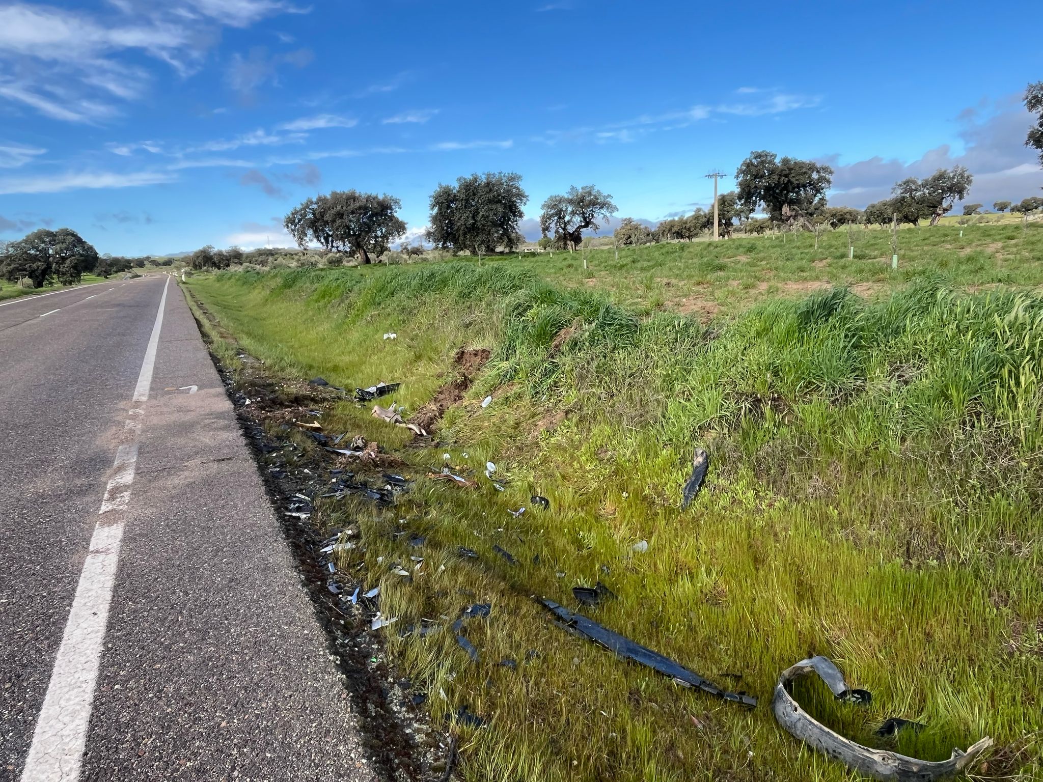 Accidente en Malpartida de la Serena