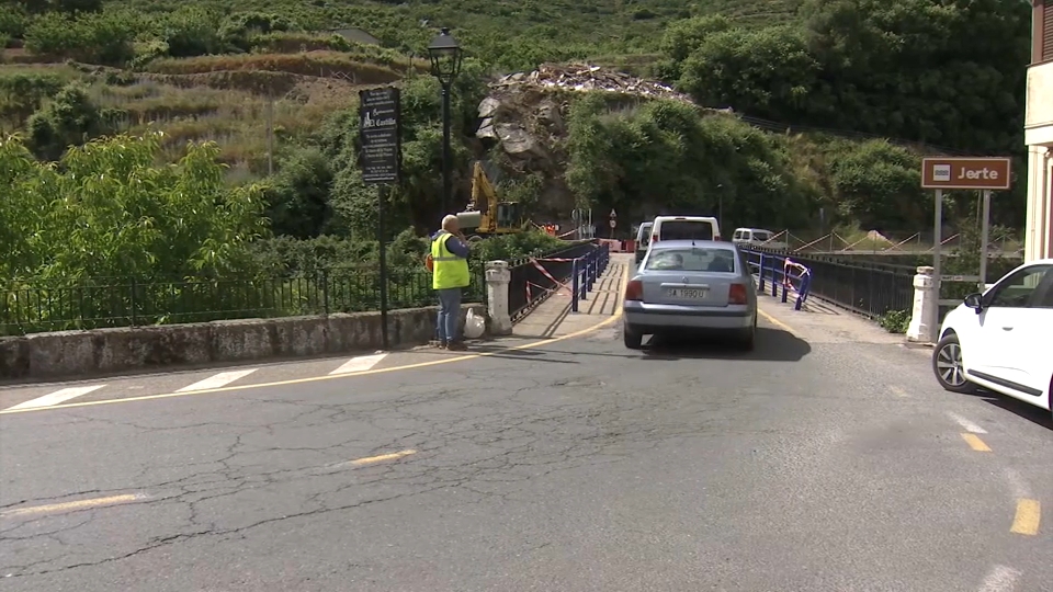 Una voladura por las obras del puente sobre el Río Jerte en Cabezuela provocará cortes al tráfico en la N-110