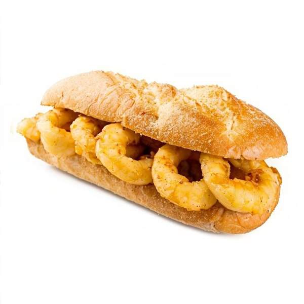 Bocadillo de calamares de la cafetería Tajamar