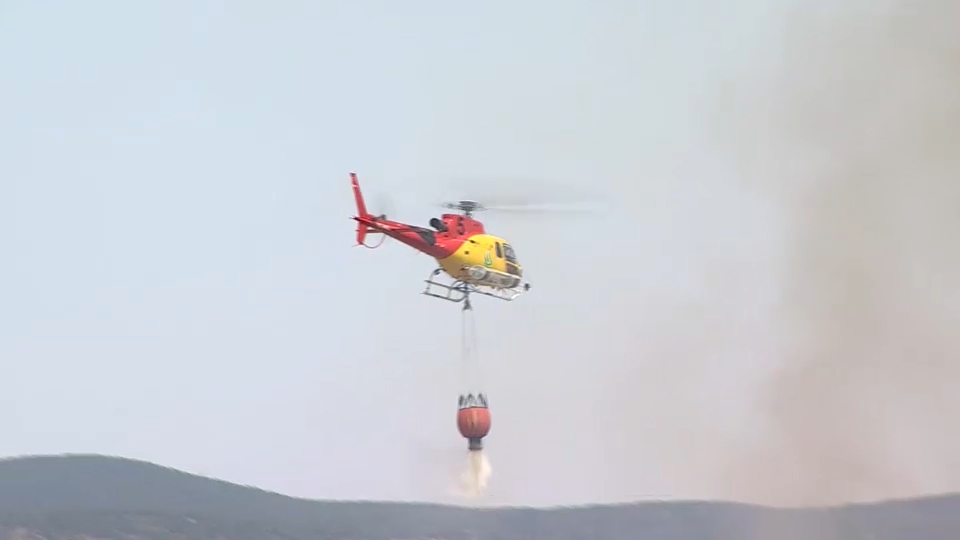 El Plan Infoex activa el nivel 1 de peligrosidad en un incendio forestal en Granja de Torrehermosa
