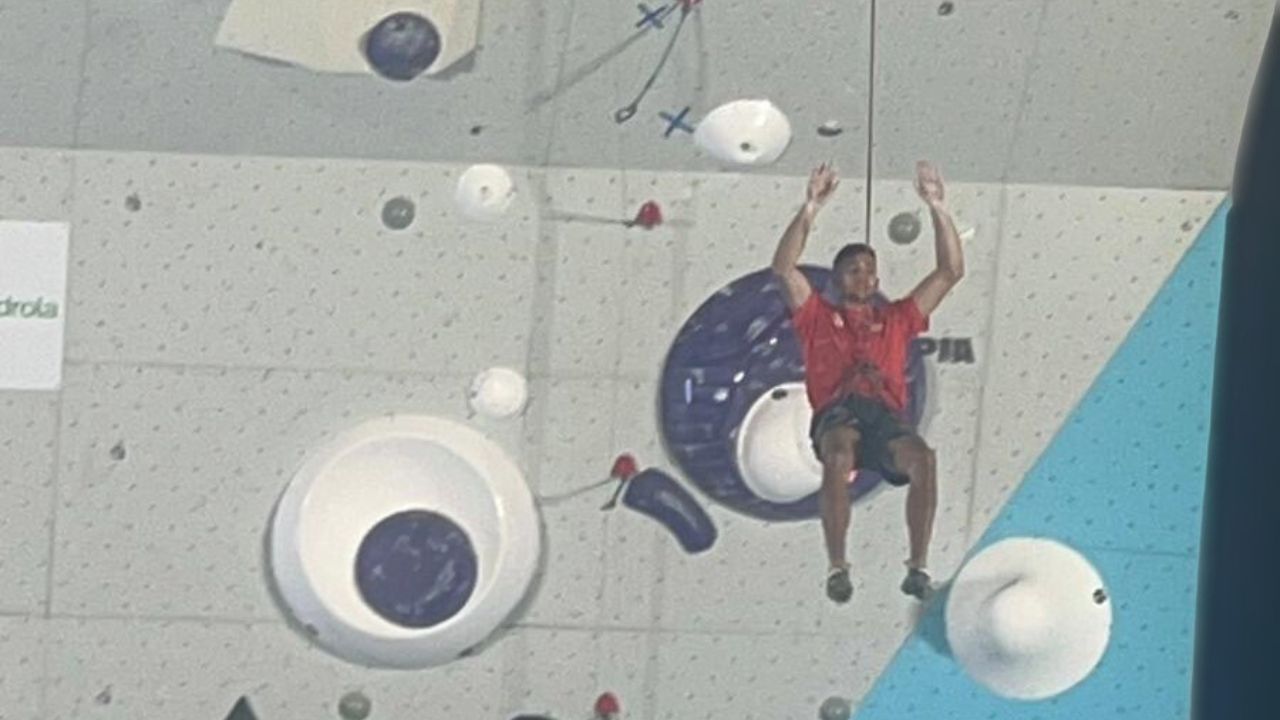 Alberto Ginés, en la Copa del Mundo de Madrid