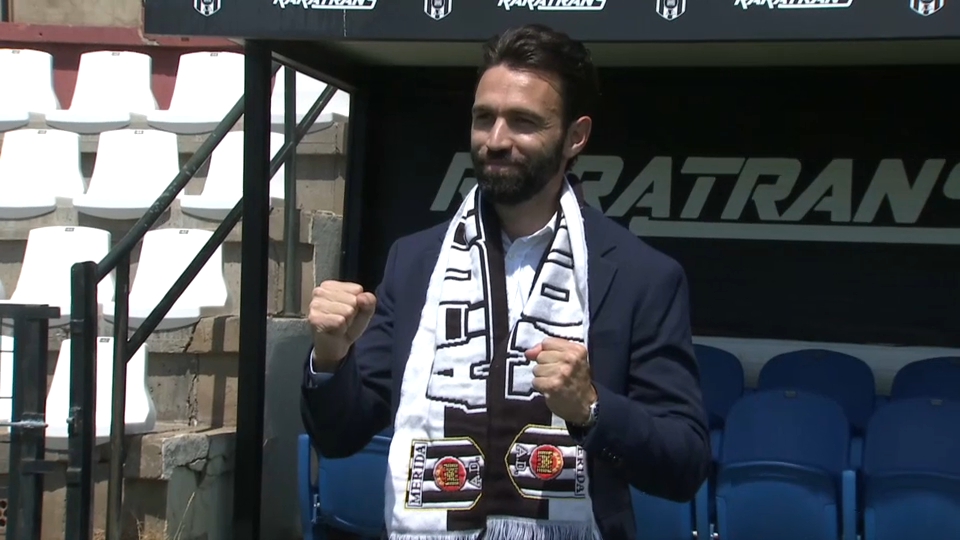 Fran Beltrán, entrenador del Mérida