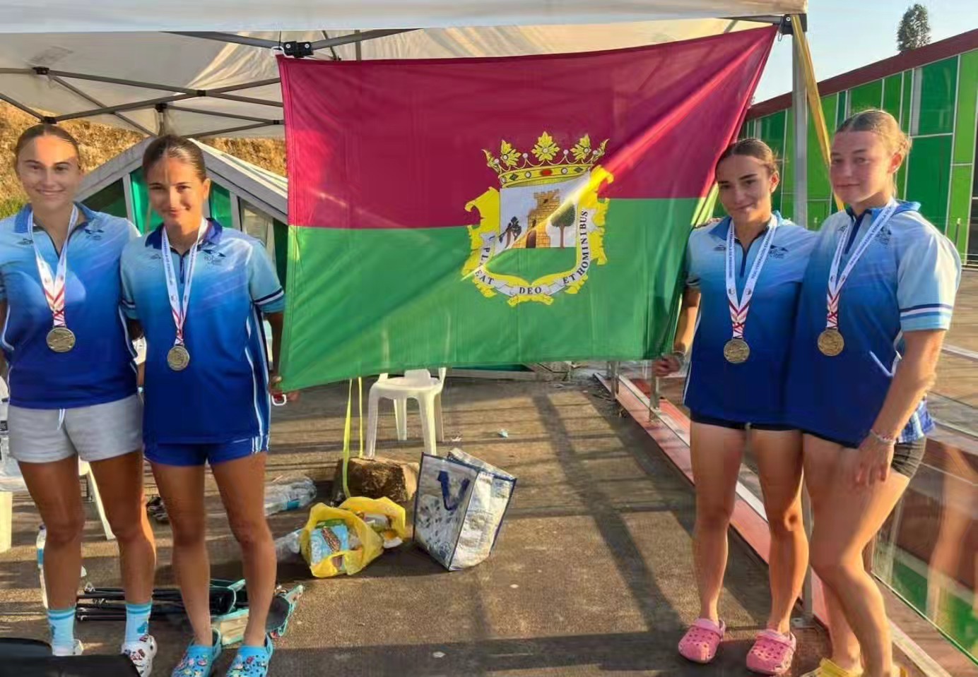 Equipo junior femenino CP Río Jerte
