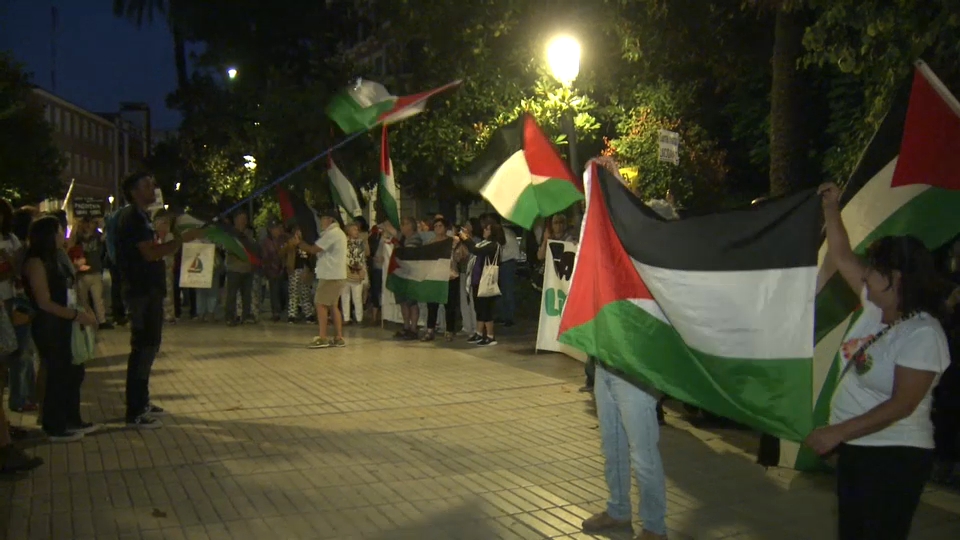 Concentración en Badajoz por Palestina