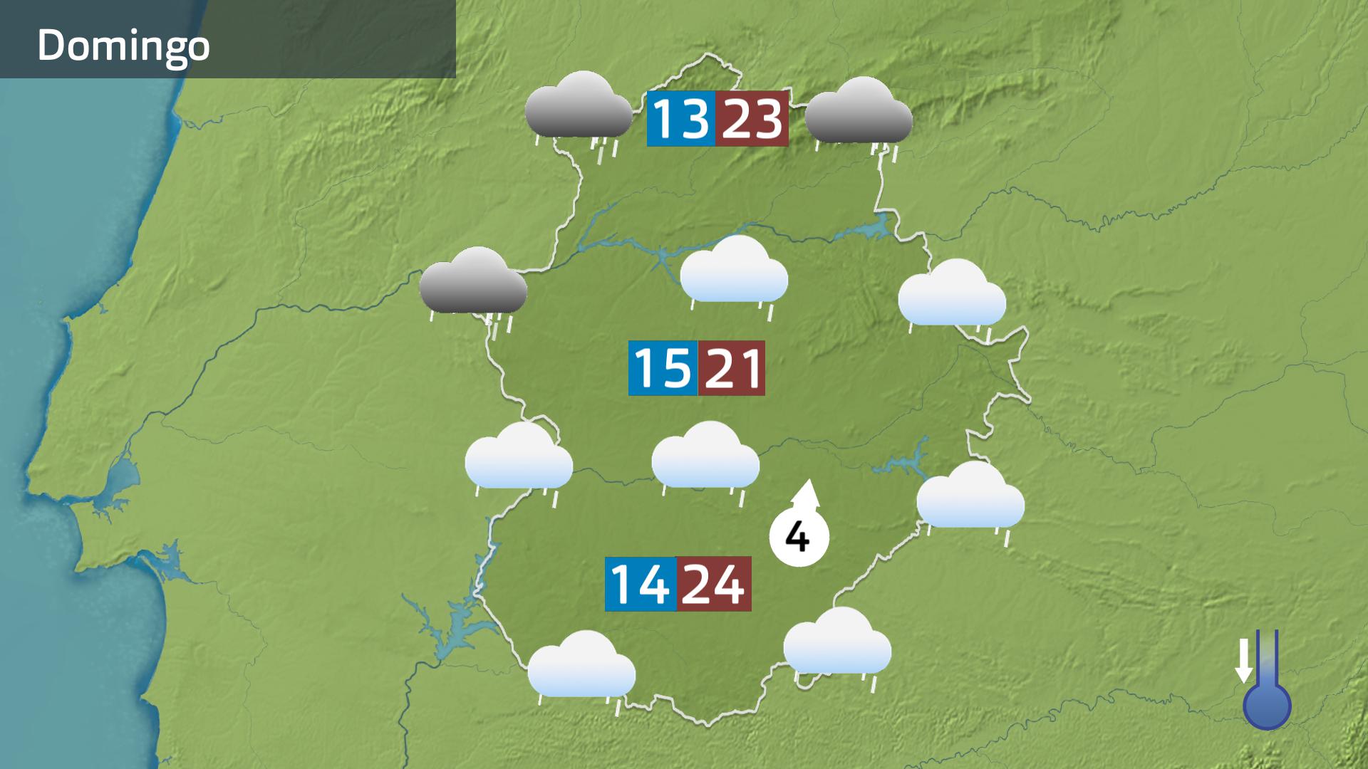 Mapa de previsión del 28 de septiembre