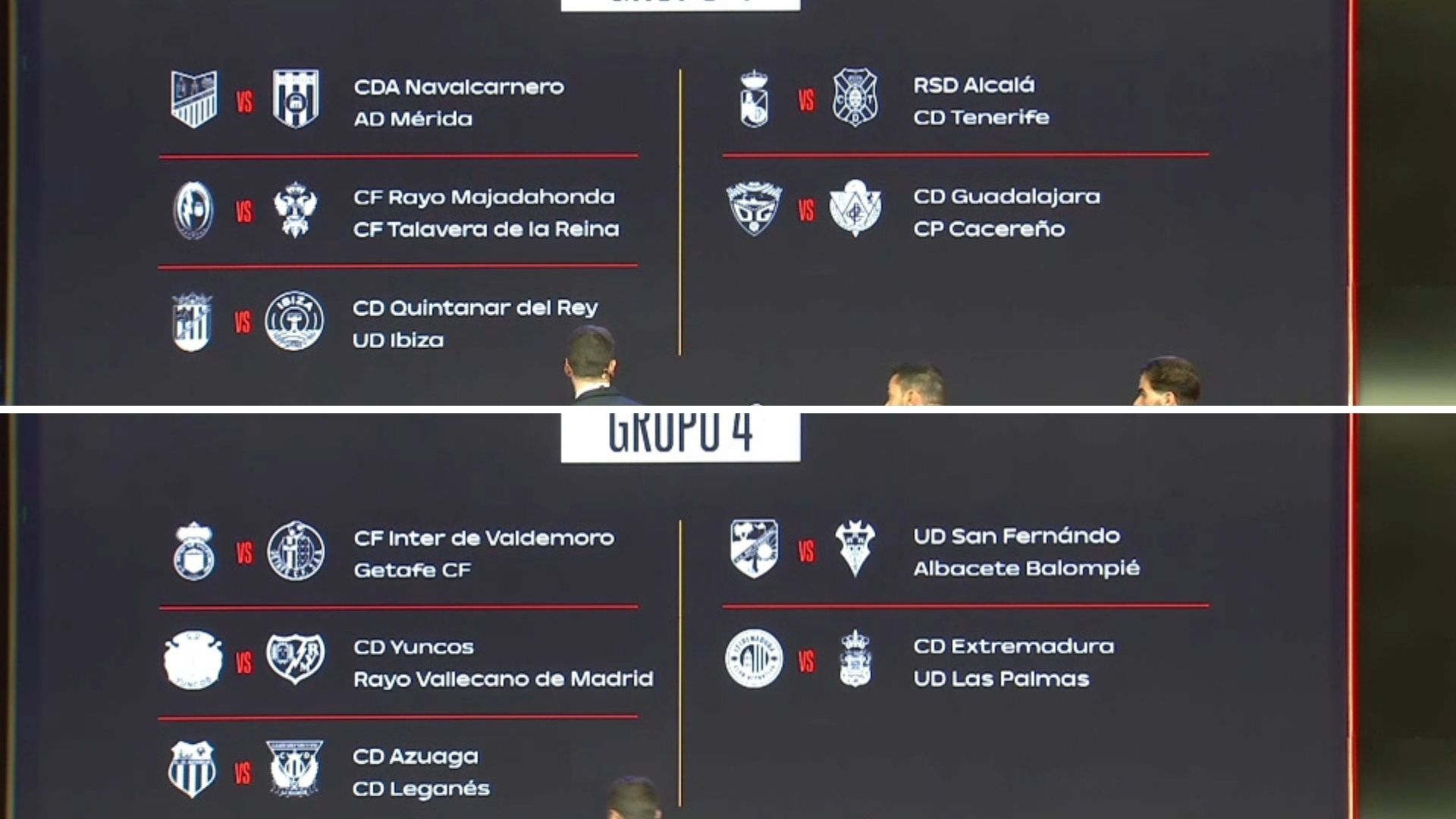 Sorteo de la Copa del Rey