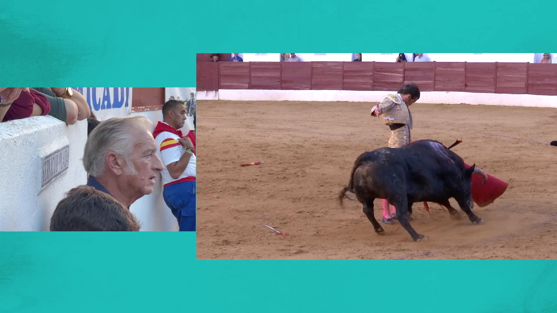 Jose Garrido, padre del torero, Canal Extremadura, Tierra de Toros, Juan Bazaga