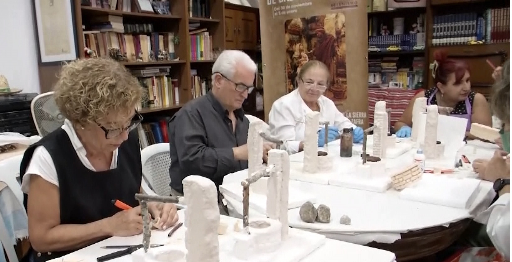 IV taller de belenes artesanales en Zafra