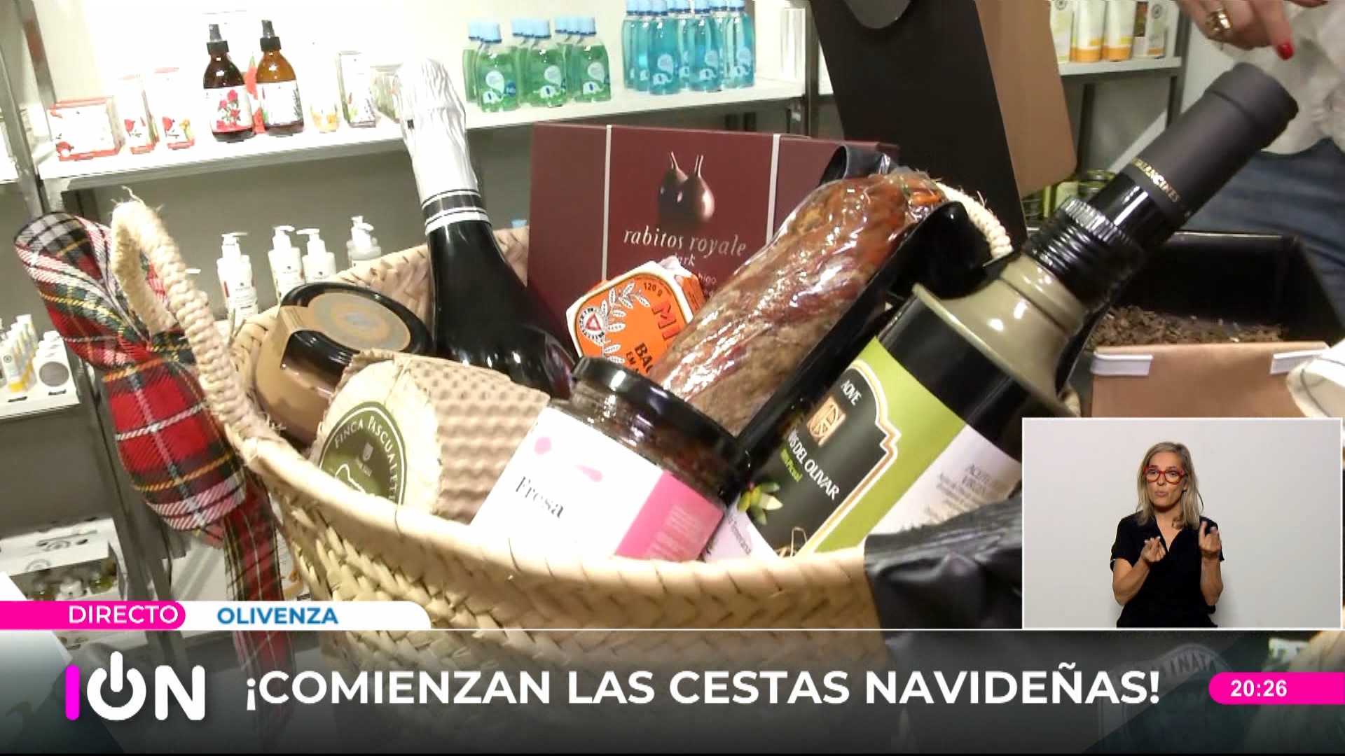 Ya se empiezan a preparar las cestas de Navidad