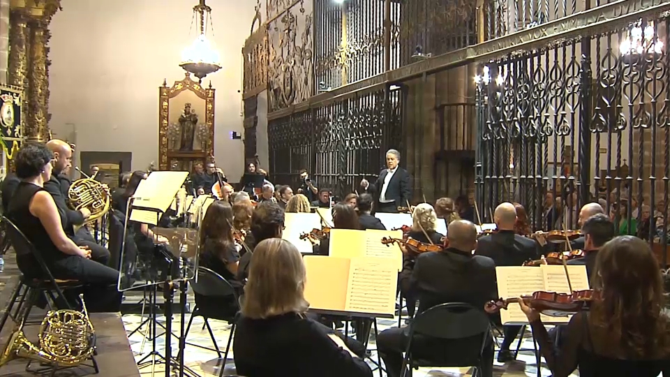 La Orquesta de Extremadura, en Guadalupe durante el 25 aniversario