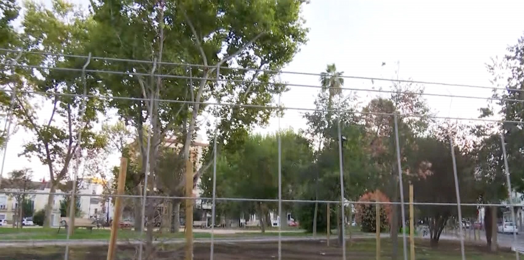 Reforma del parque de los enamorados de Mérida 