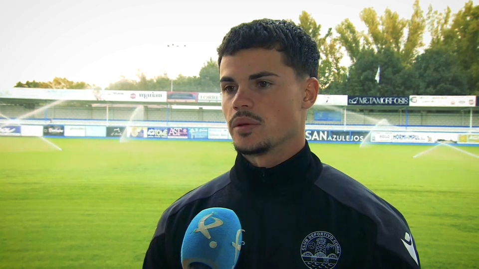 Aarón Alonso, portero del CD Coria