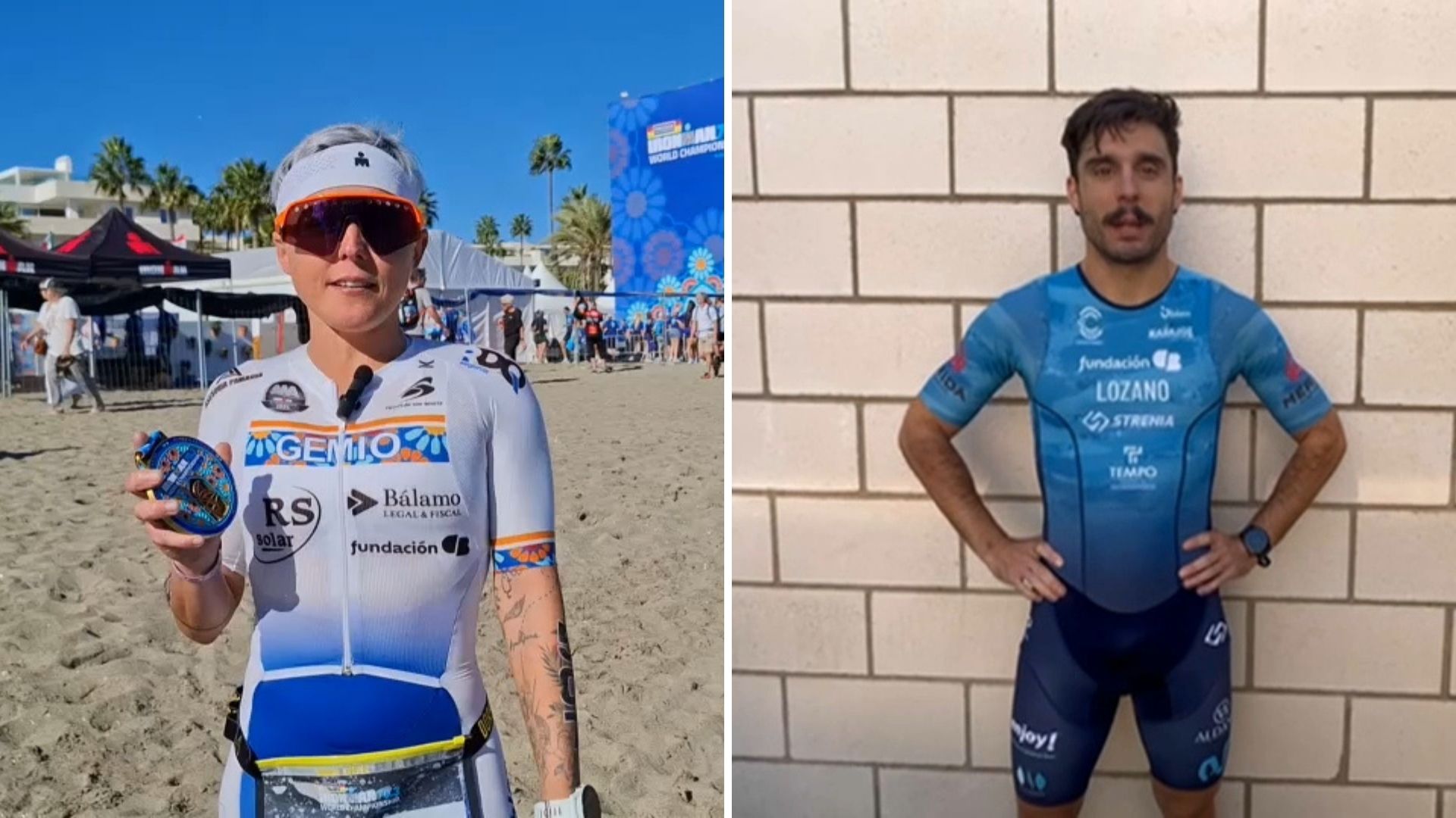 Nieves Gemio y Peru Lozano.