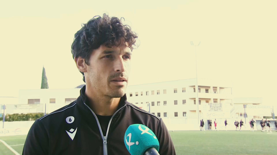 Fran miranda, jugador del CD Badajoz.