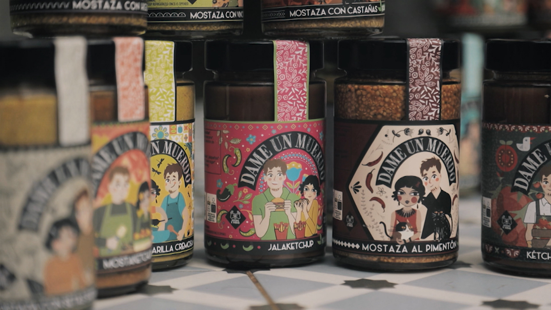 Botes de salsas  ecológicas