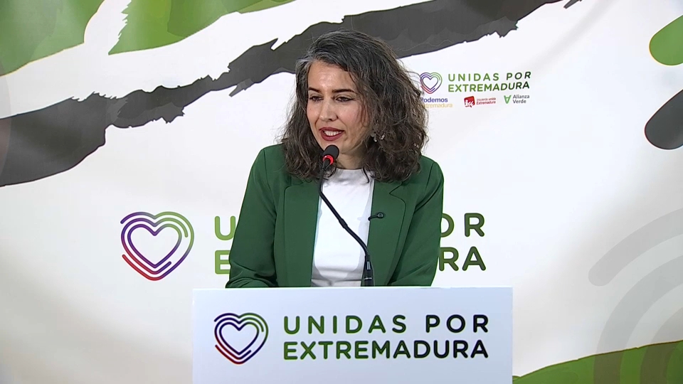 Irene de Miguel, portavoz de Unidas por Extremadura