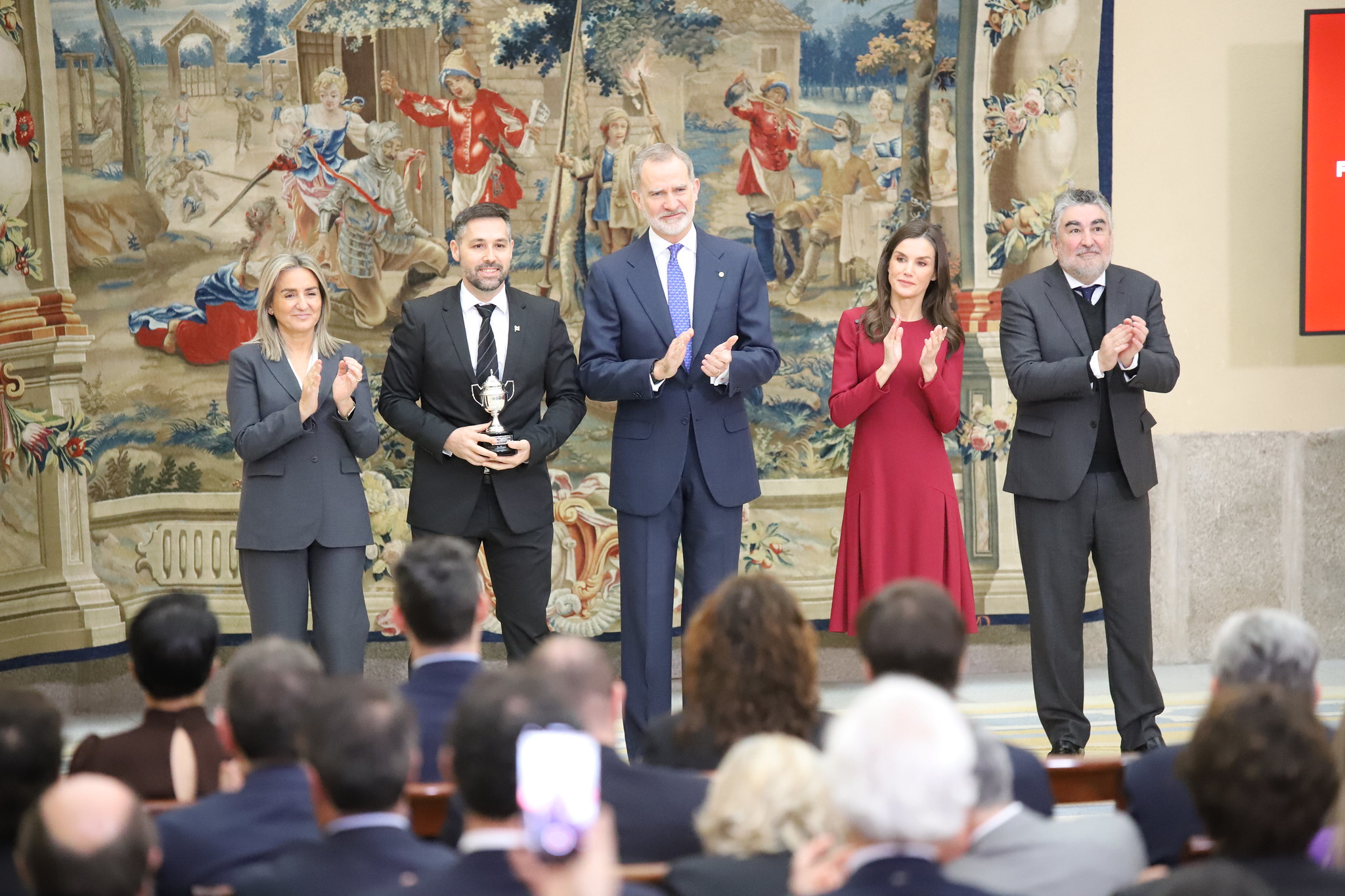 Tomás García Calvo en los Premios Nacionales del Deporte