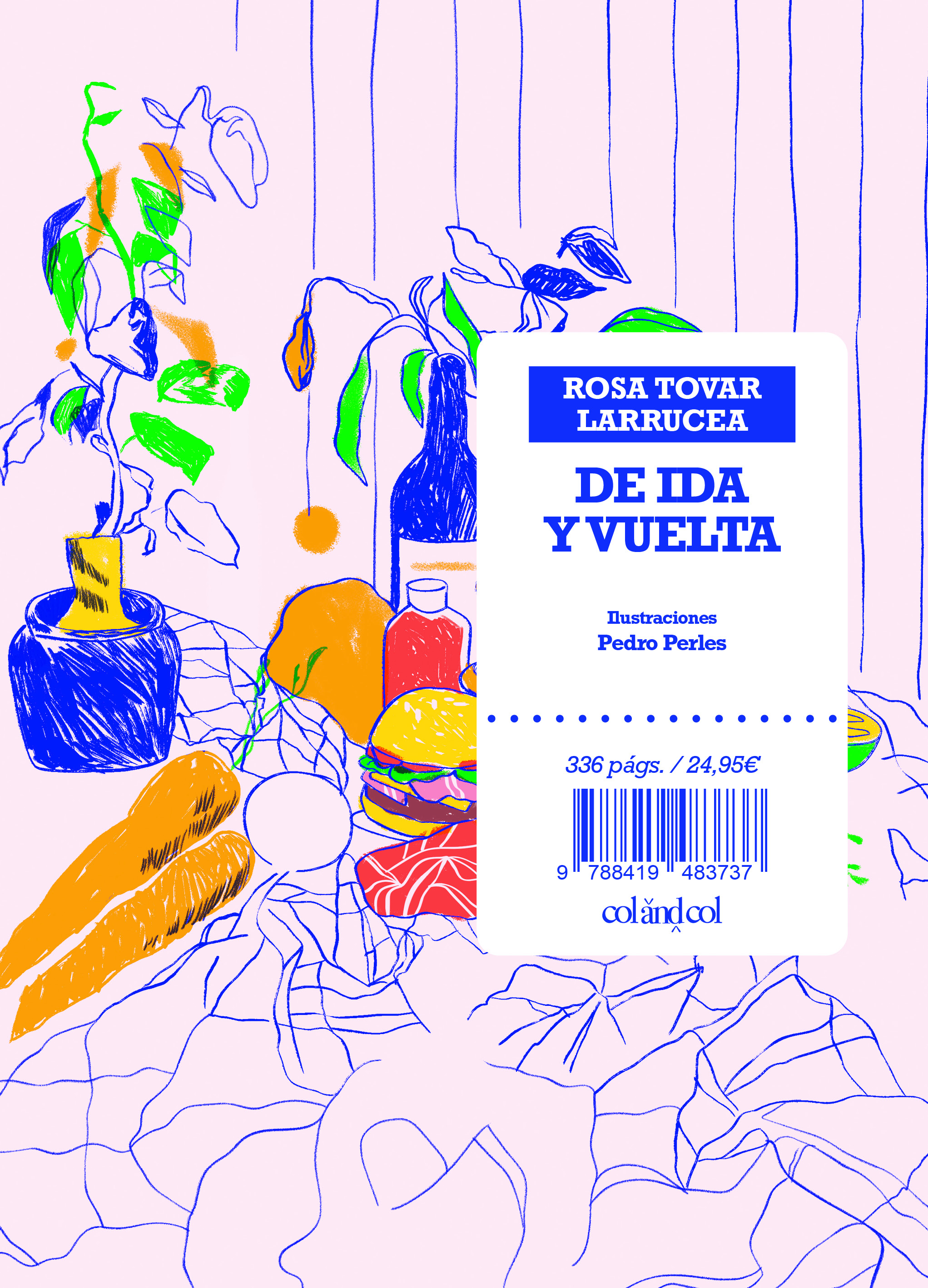 Portada del libro de Rosa Tovar: De ida y vuelta