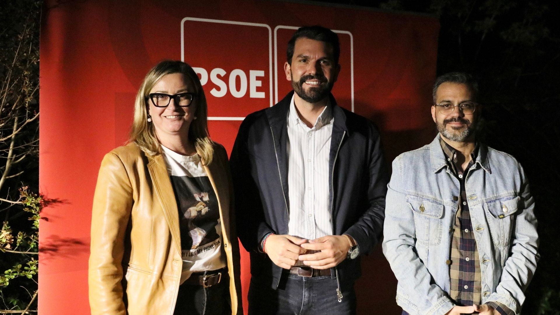 Blanca Martín, Álvaro Sánchez Ocaña y Manuel José González Andrade