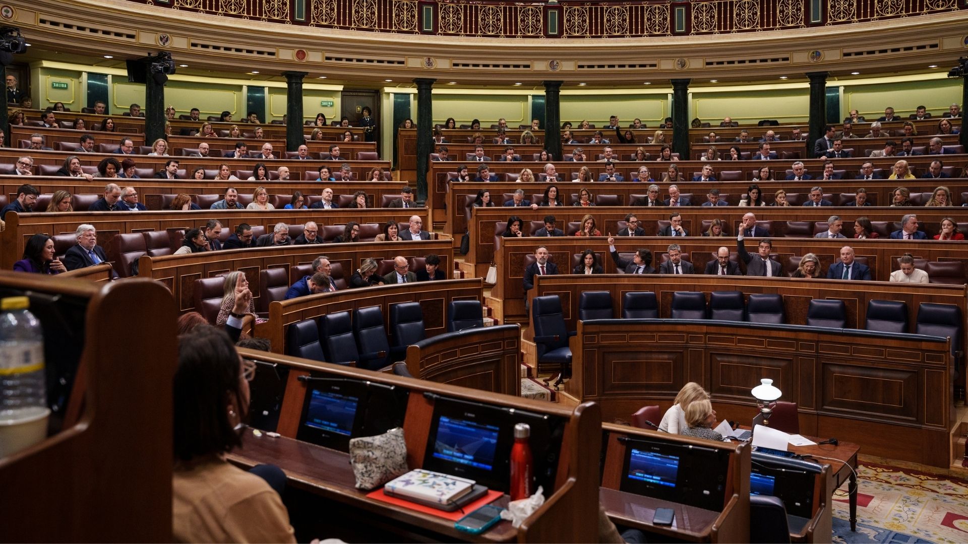 Sesión en el Congreso de los Diputados